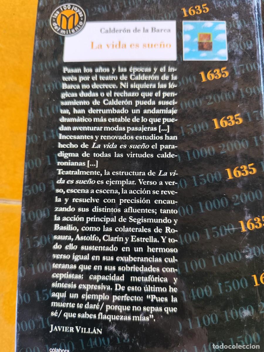Libros de segunda mano: LA VIDA ES SUE&Ntilde;O / CALDERON DE LA BARCA / GARA 108 / TUSQUETS - Foto 3