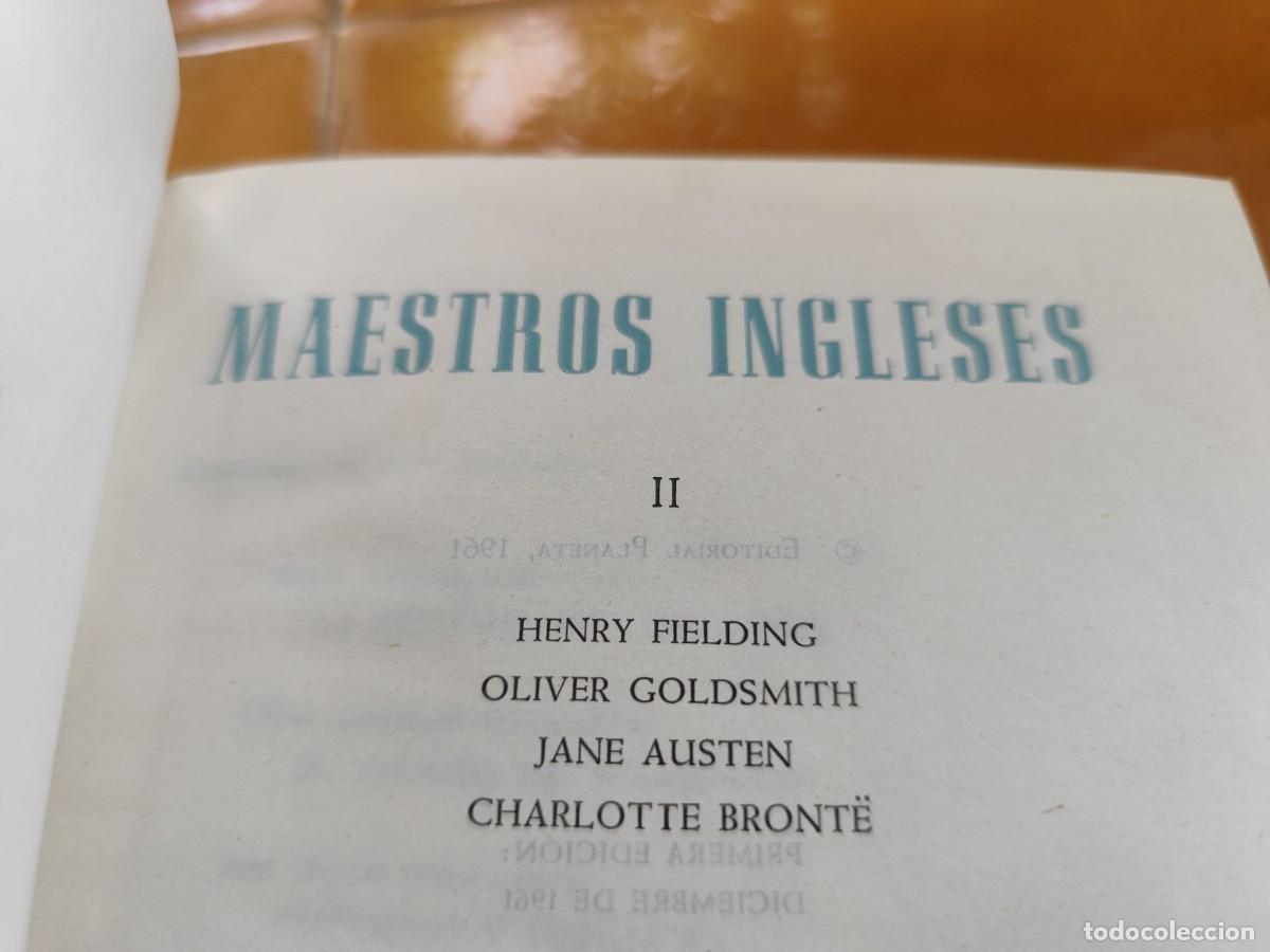 Libros de segunda mano: MAESTROS INGLESES II / VVAA / GARA 112 / PLANETA - Foto 3