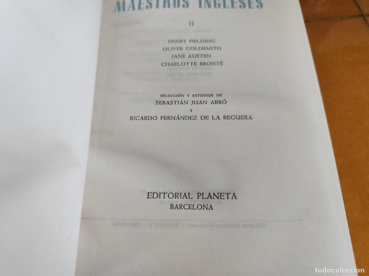 Libros de segunda mano: MAESTROS INGLESES II / VVAA / GARA 112 / PLANETA - Foto 4