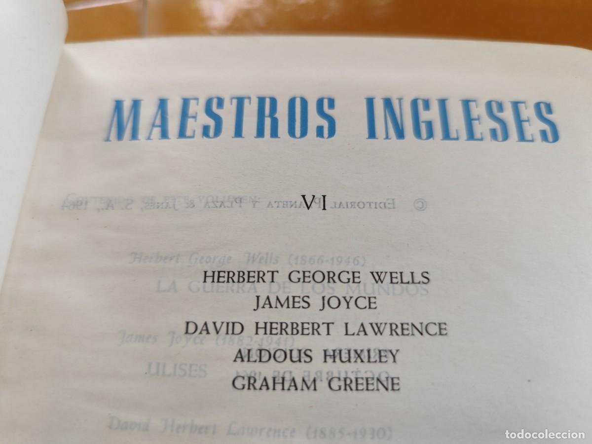 Libros de segunda mano: MAESTROS INGLESES VI / VVAA / GARA 112 / PLANETA - Foto 3