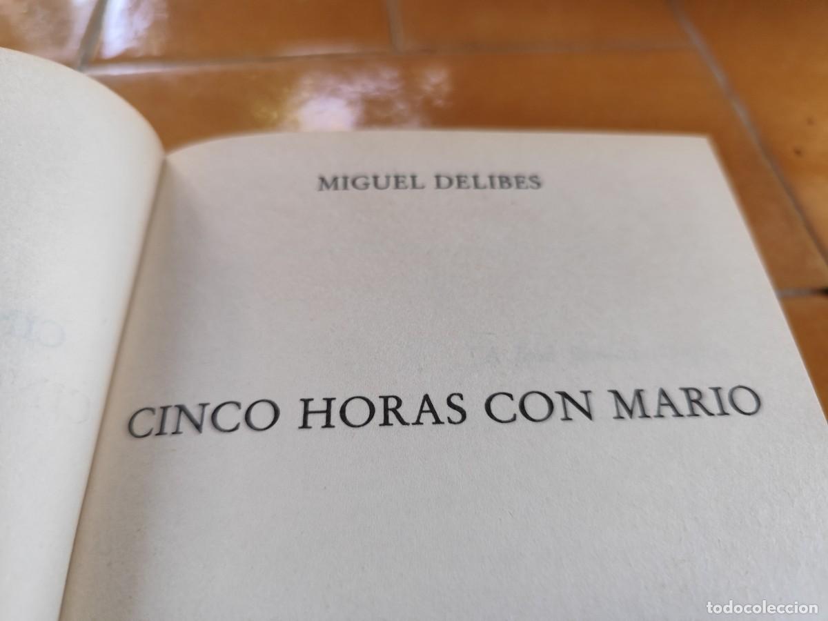 Libros de segunda mano: CINCO HORAS CON MARIO / MIGUEL DELIBES / GARA 112 / ORBIS - Foto 4