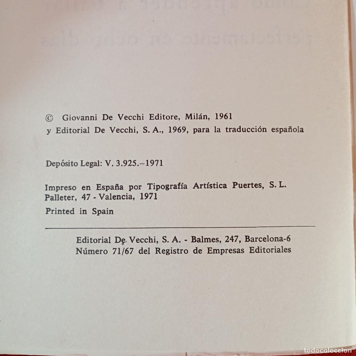 Libros de segunda mano: C&Oacute;MO APRENDER A BAILAR PERFECTAMENTE EN 8 D&Iacute;AS - STANLEY WRIGHT - EDITORIAL DE VECCHI - 1971 / 1232 - Foto 4