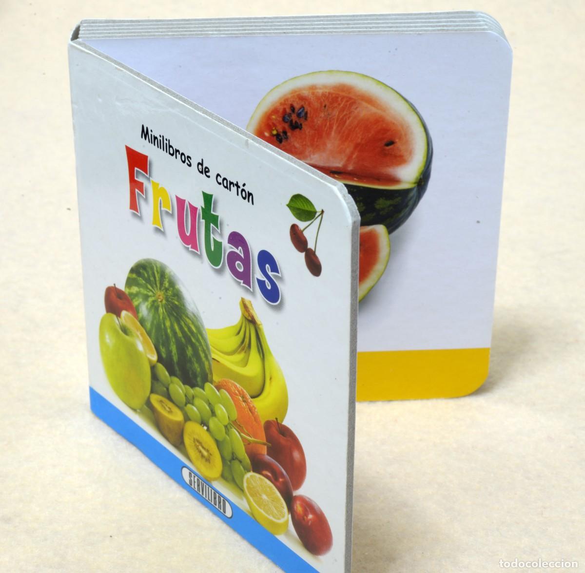 Second hand books: MINILIBRO DE CART&Oacute;N GRUESO PARA NI&Ntilde;OS: RECONOCER LAS FRUTAS