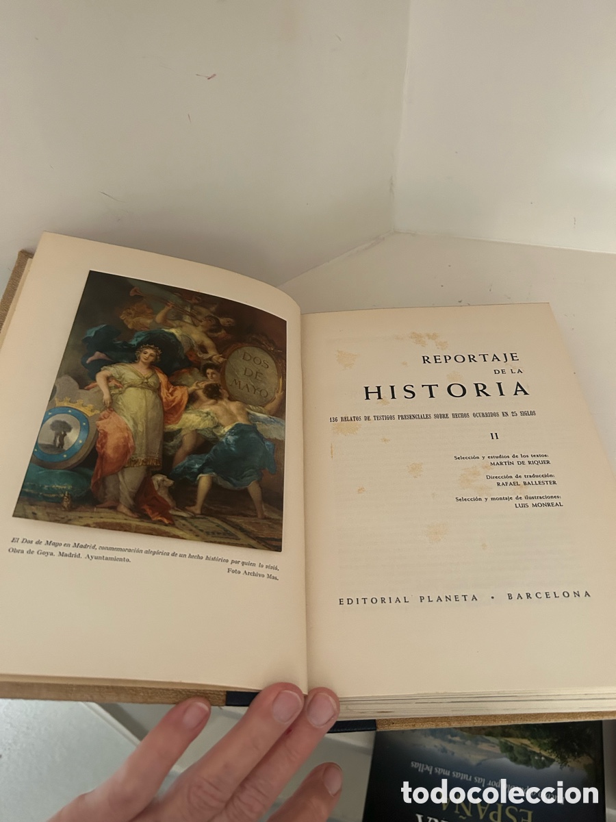 Libros de segunda mano: REPORTAJE DE LA HISTORIA, Martin de Riquer. 3 TOMOS - Foto 7