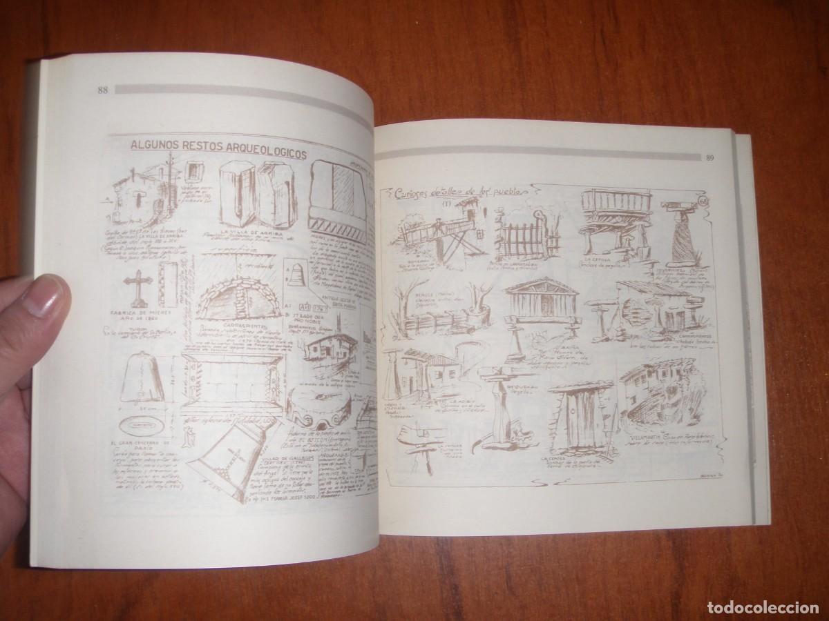 Libros de segunda mano: UNA COMARCA A PUNTA DE LAPIZ LAMINARIUM DE MIERES Y LENA - Foto 2