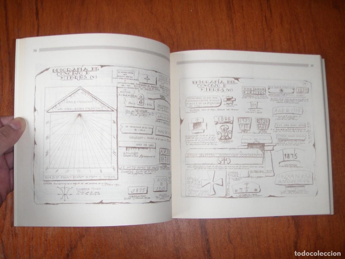 Libros de segunda mano: UNA COMARCA A PUNTA DE LAPIZ LAMINARIUM DE MIERES Y LENA - Foto 6