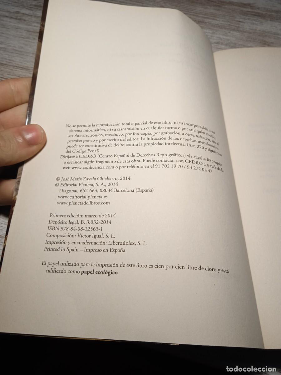 Libros de segunda mano: Libro Isabel &Iacute;ntima | Jose Mar&iacute;a Zavala | 2014 - Foto 3
