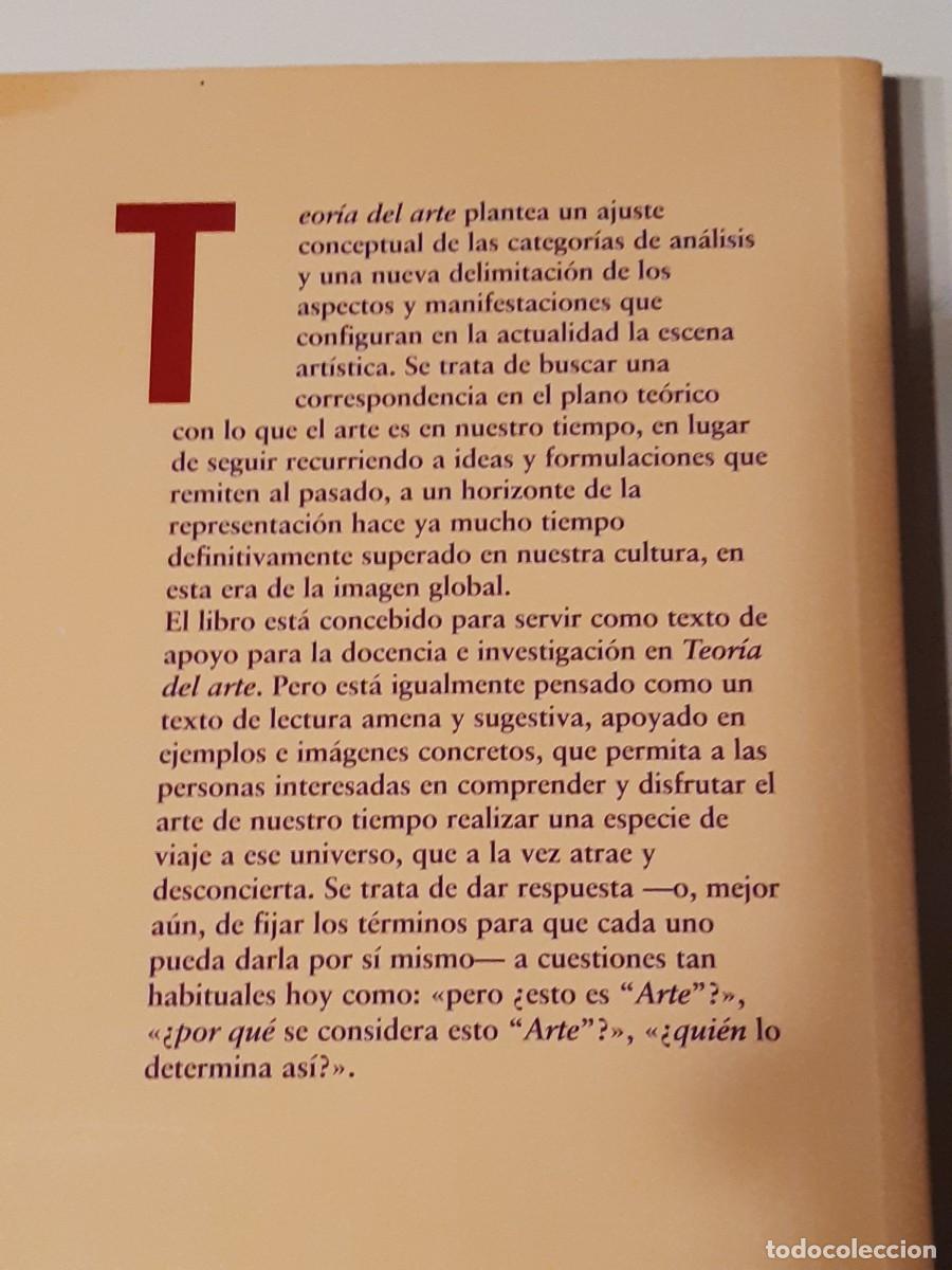 Libros de segunda mano: Teor&iacute;a del arte Jos&eacute; Jim&eacute;nez - Foto 5
