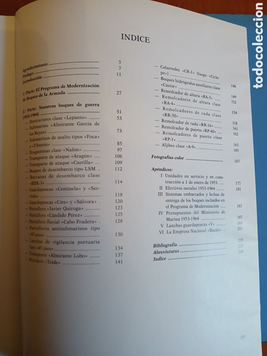 Libros de segunda mano: Buques de la Armada Espa&ntilde;ola. Juan Luis Coello Lillo. - Foto 4