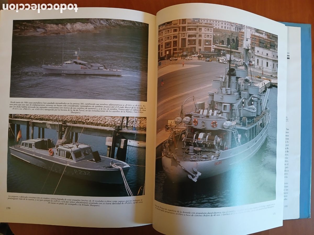 Libros de segunda mano: Buques de la Armada Espa&ntilde;ola. Juan Luis Coello Lillo. - Foto 6