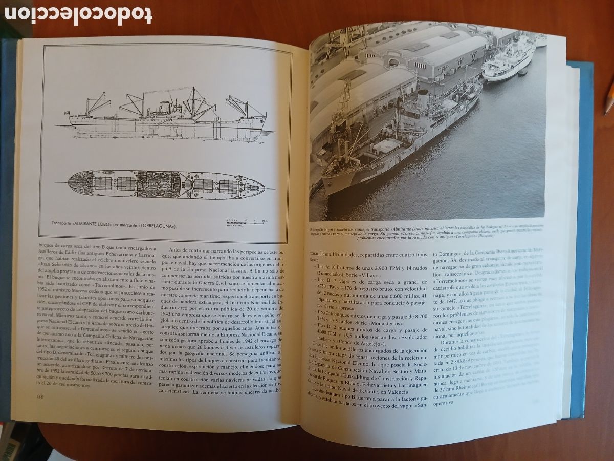 Libros de segunda mano: Buques de la Armada Espa&ntilde;ola. Juan Luis Coello Lillo. - Foto 8