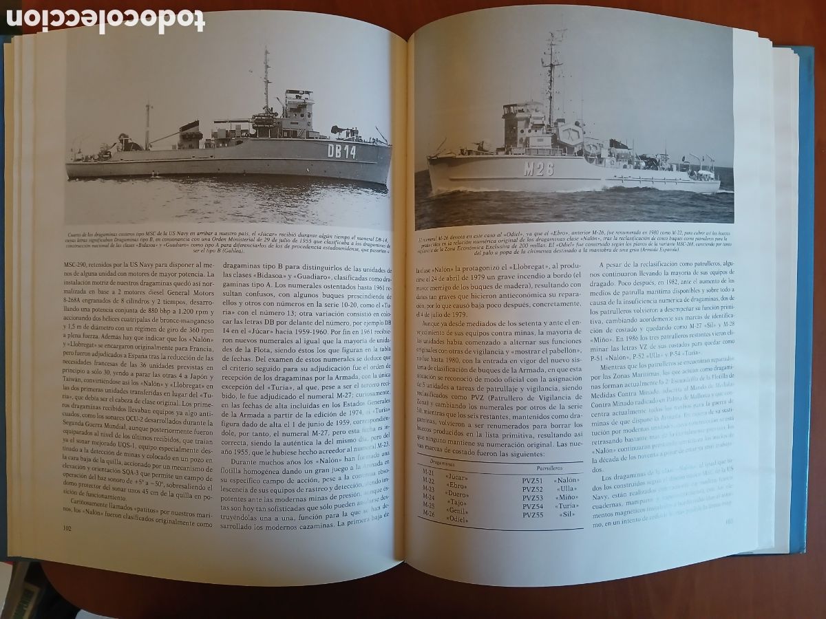 Libros de segunda mano: Buques de la Armada Espa&ntilde;ola. Juan Luis Coello Lillo. - Foto 10