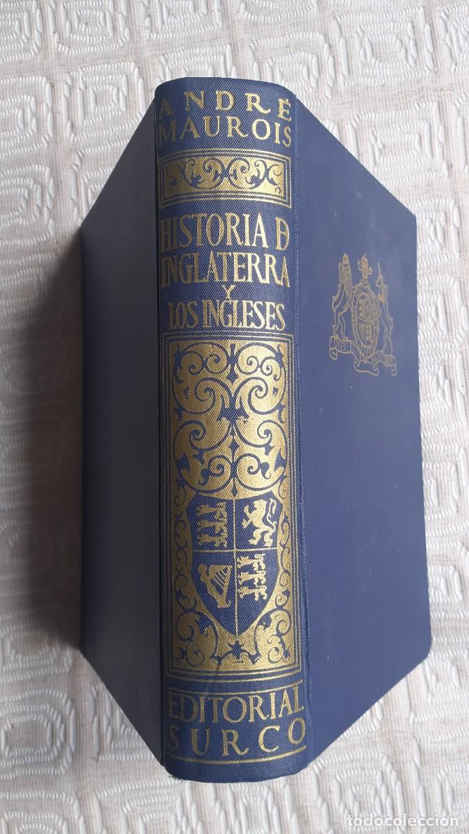 Libros de segunda mano: Historia de Inglaterra y los ingleses.- Andre Maurois (Ed. Surco) - Foto 1