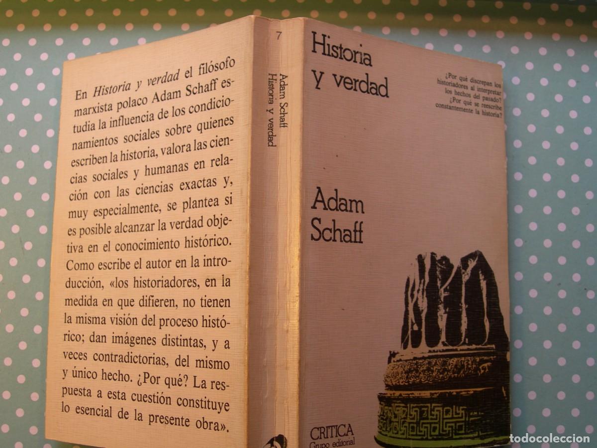 Libros de segunda mano: HISTORIA Y VERDAD / ADAM SCHAFF / HISTORIA - Foto 1