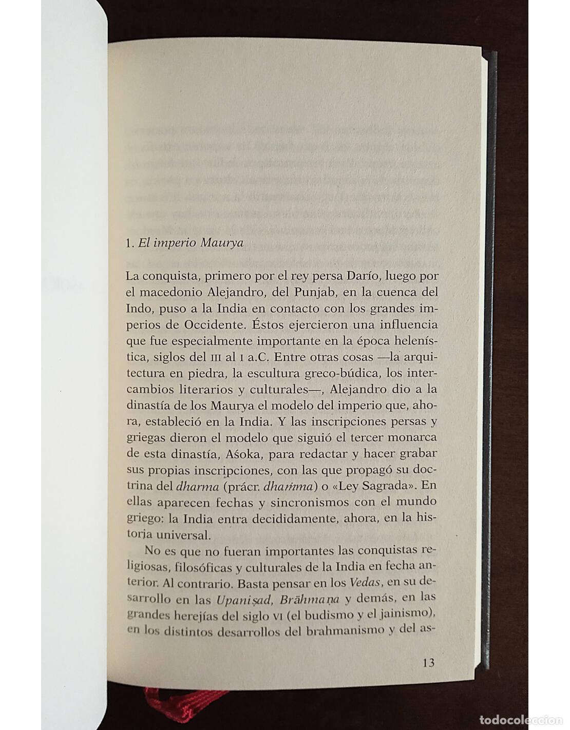 Libros de segunda mano: EDICTOS DE LA LEY SAGRADA. ASOKA. Ediciones RBA. 2003. - Foto 3
