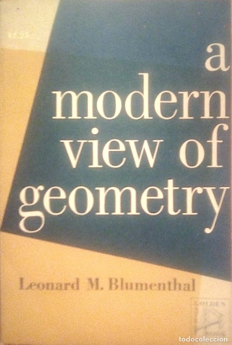 Libros de segunda mano: Blumenthal : A Modern View of Geometry (con aut&oacute;grafo del autor) - Foto 2