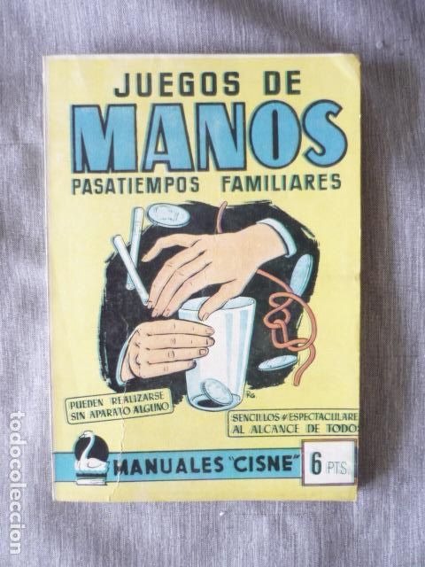 Libros de segunda mano: JUEGOS DE MANOS MANUALES CISNE - Foto 1