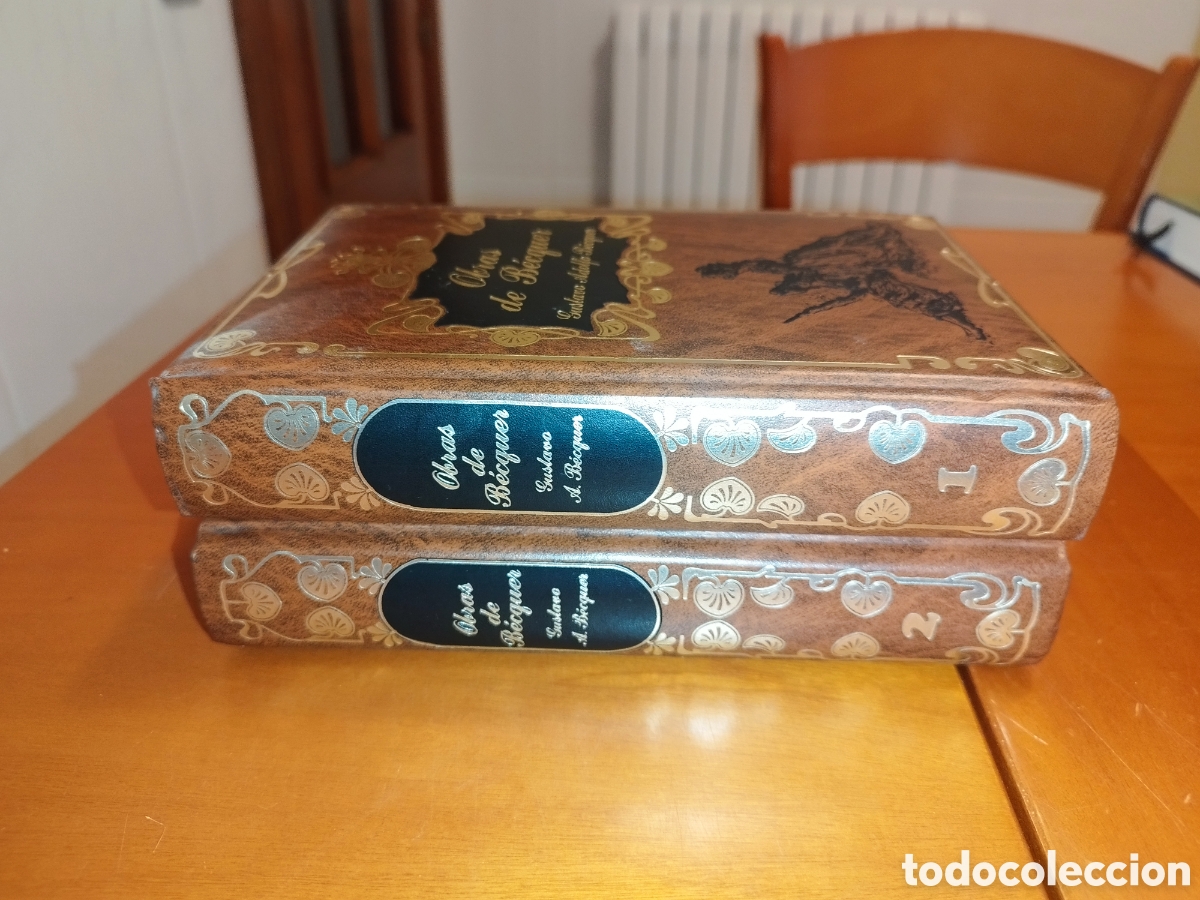 Libros de segunda mano: OBRAS DE BECQUER 2 TOMOS.- GUSTAVO ADOLFO BECQUER. ED. EDITORS, 1985 - Foto 2
