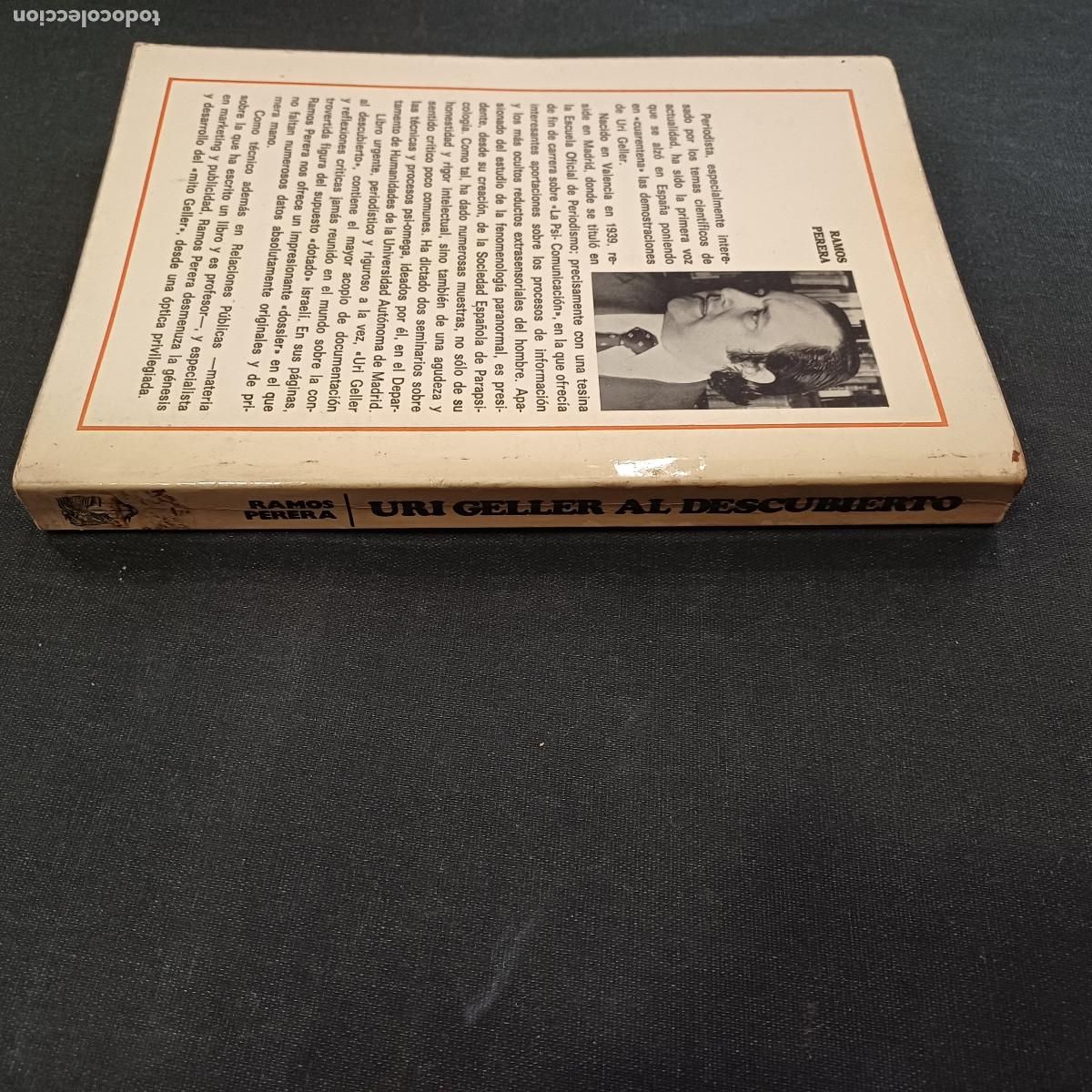 Libros de segunda mano: URI GELLER/AL DESCUBIERTO. - Foto 4