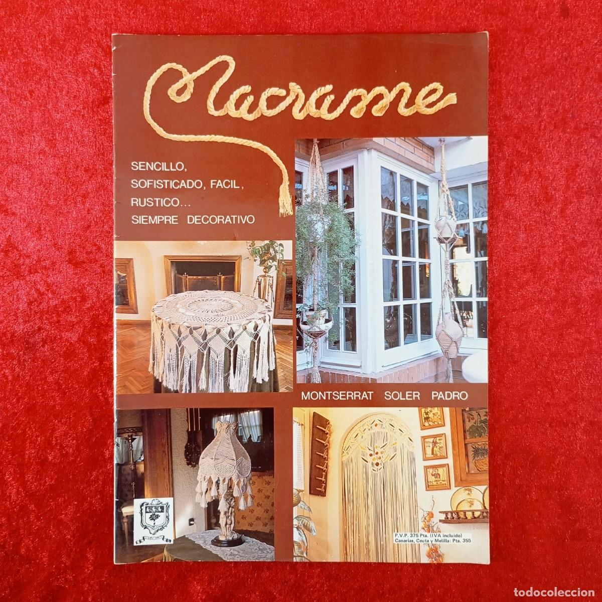 Libros de segunda mano: MACRAME - MONTSERRAT SOLER PADRO - DE CHOISY EDITORIAL - 1988 / 1646 - Foto 1