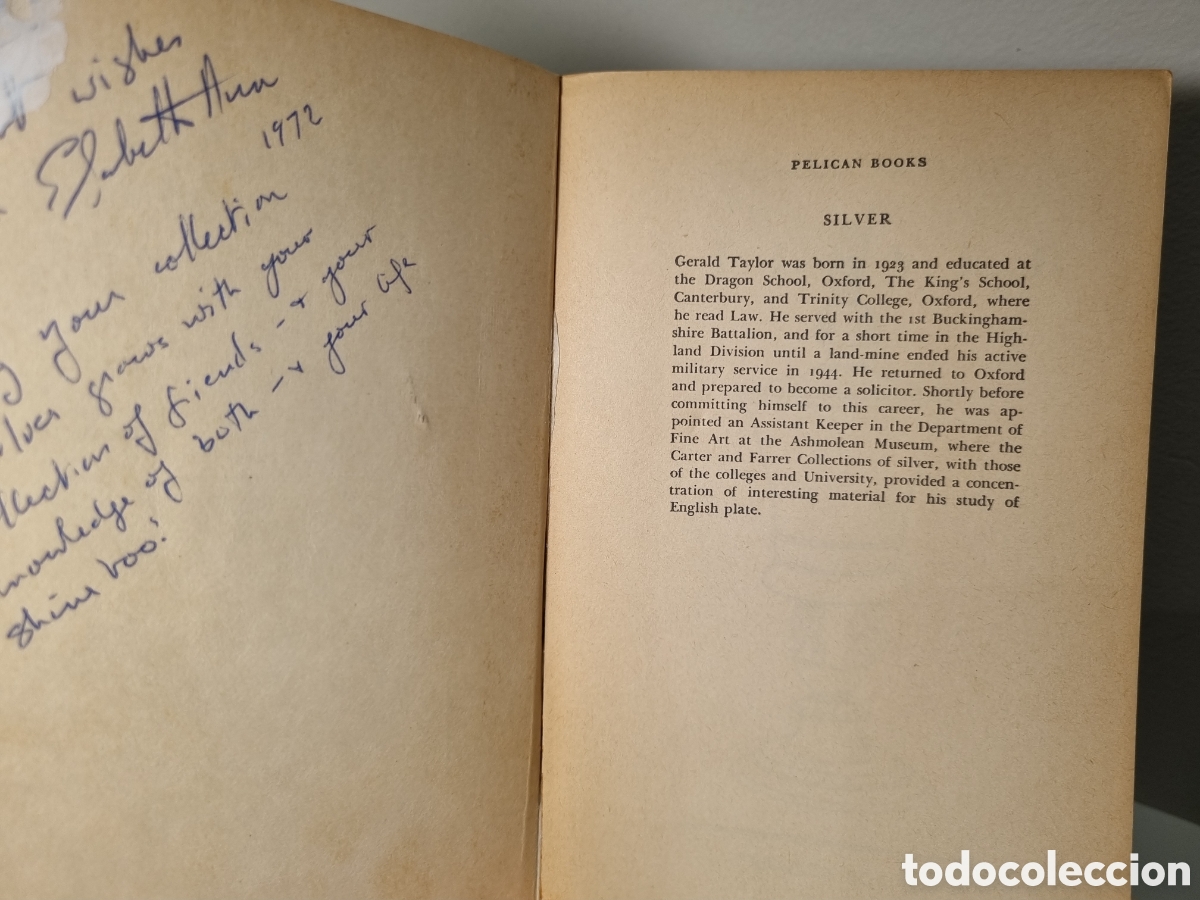 Libros de segunda mano: Silver. Gerald Taylor. 1970. Pelican - Foto 5