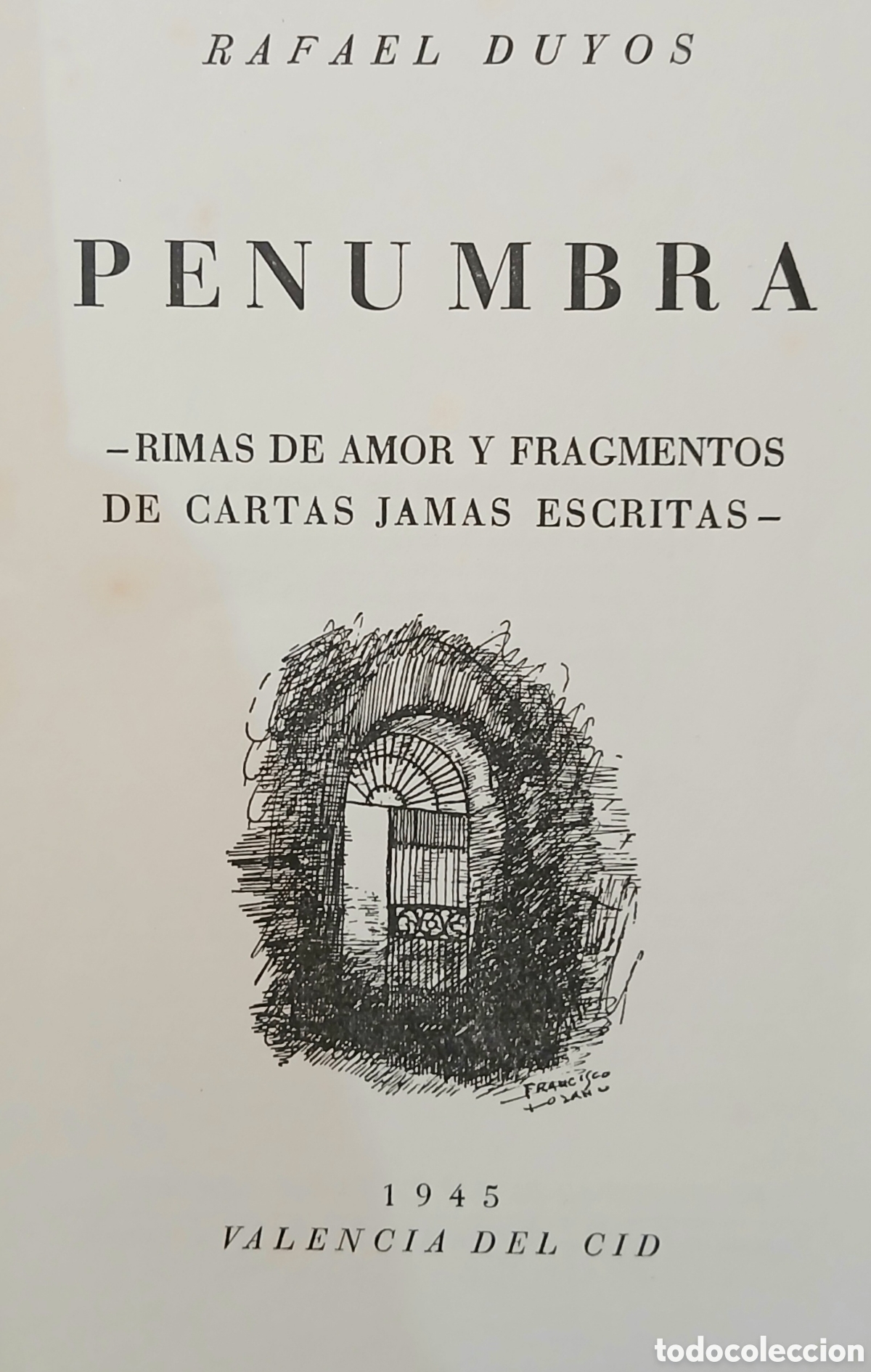 Libros de segunda mano: Penumbra, Rafael Duyos - Foto 2