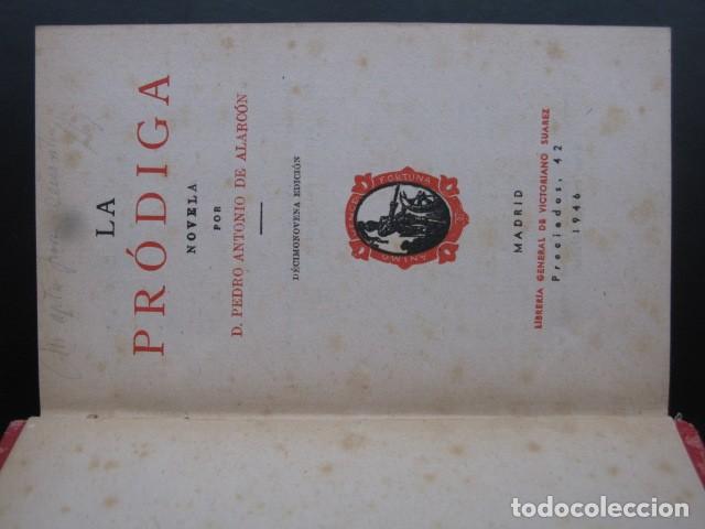 Libros de segunda mano: La Pr&oacute;diga - PEDRO ANTONIO DE ALARCON - Foto 2