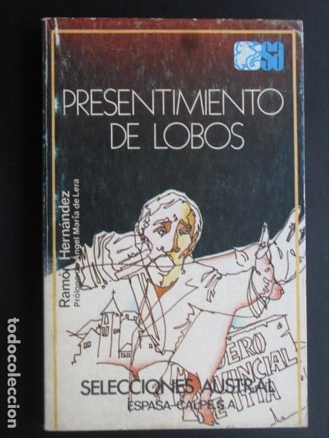 Libros de segunda mano: PRESENTIMIENTO DE LOBOS - Hern&aacute;ndez,Ram&oacute;n - Foto 1