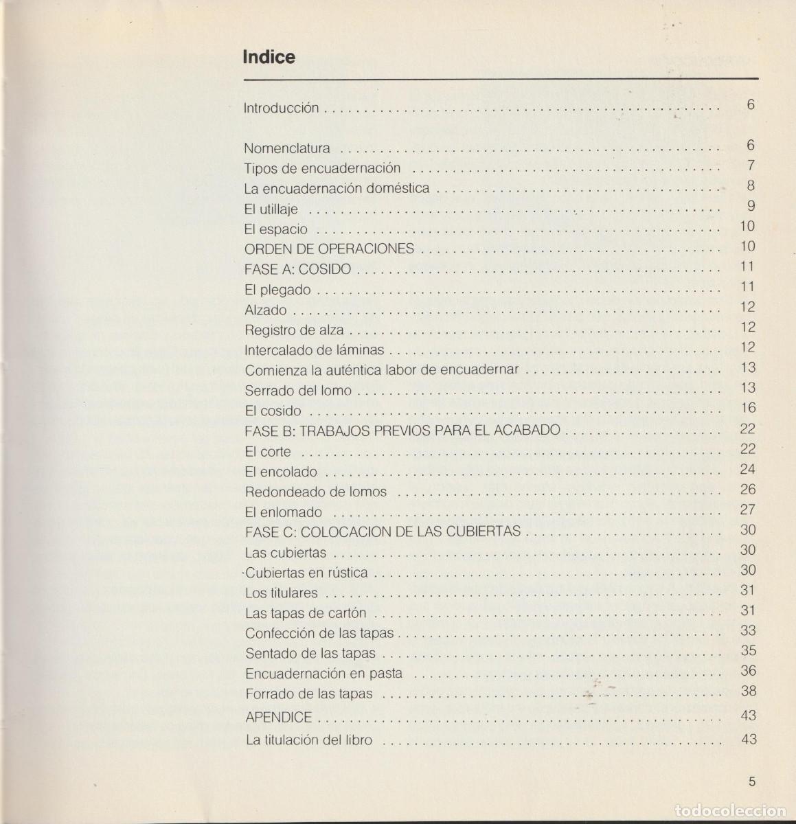 Libros de segunda mano: C&oacute;mo encuadernar un libro, Juan de Cusa - Foto 4