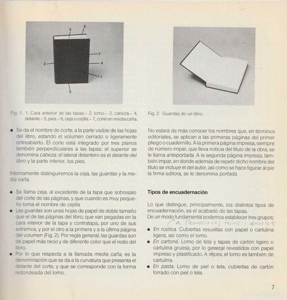 Libros de segunda mano: C&oacute;mo encuadernar un libro, Juan de Cusa - Foto 6