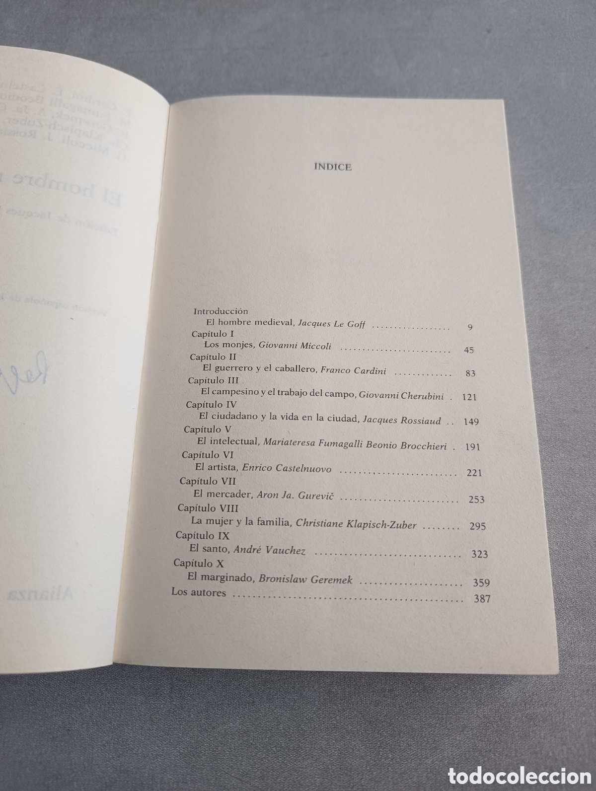 Libros de segunda mano: El hombre medieval. Jacques Le Goff y otros. - Foto 3