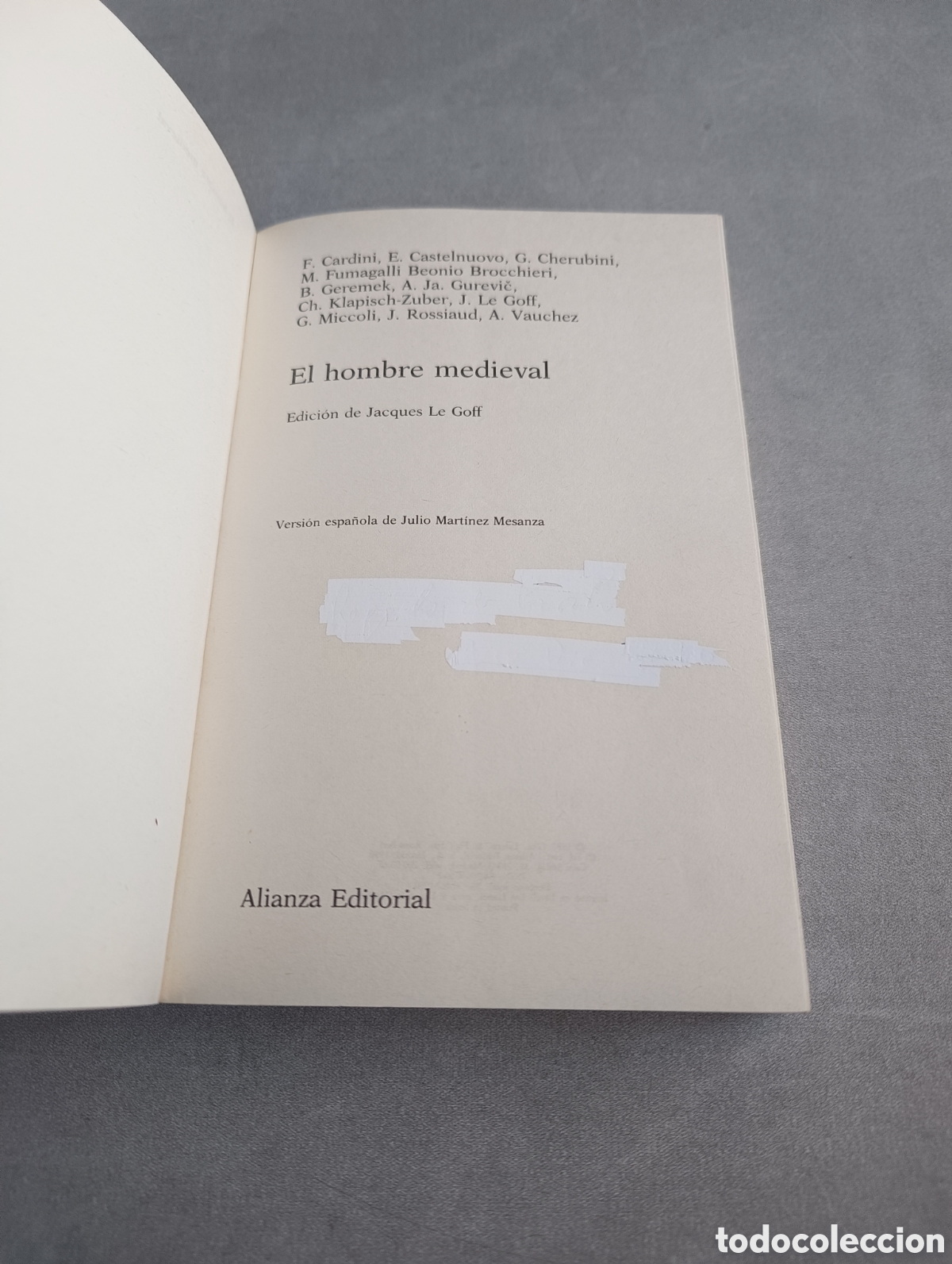 Libros de segunda mano: El hombre medieval. Jacques Le Goff y otros. - Foto 4