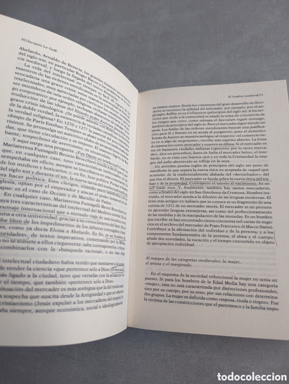 Libros de segunda mano: El hombre medieval. Jacques Le Goff y otros. - Foto 5