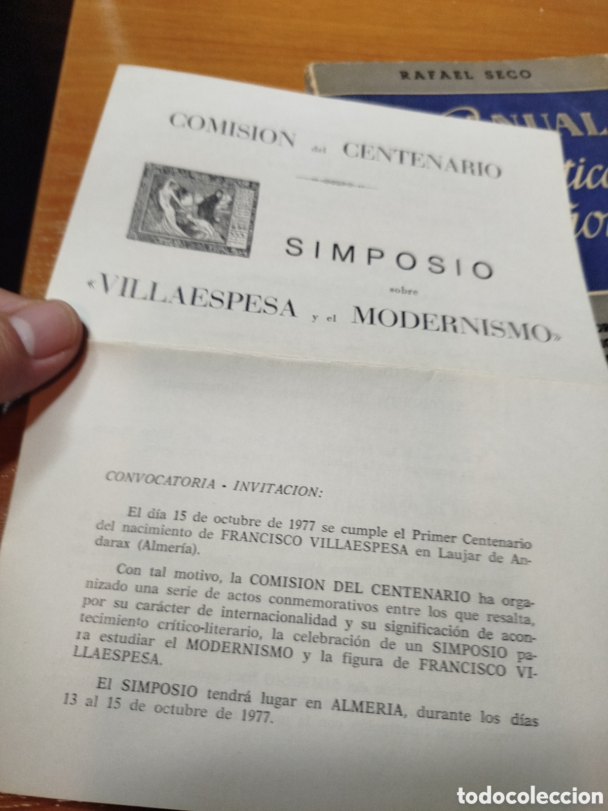 Libros de segunda mano: Manual de gram&aacute;tica espa&ntilde;ola. Rafael seco. Regalo comisi&oacute;n del centenario. - Foto 2