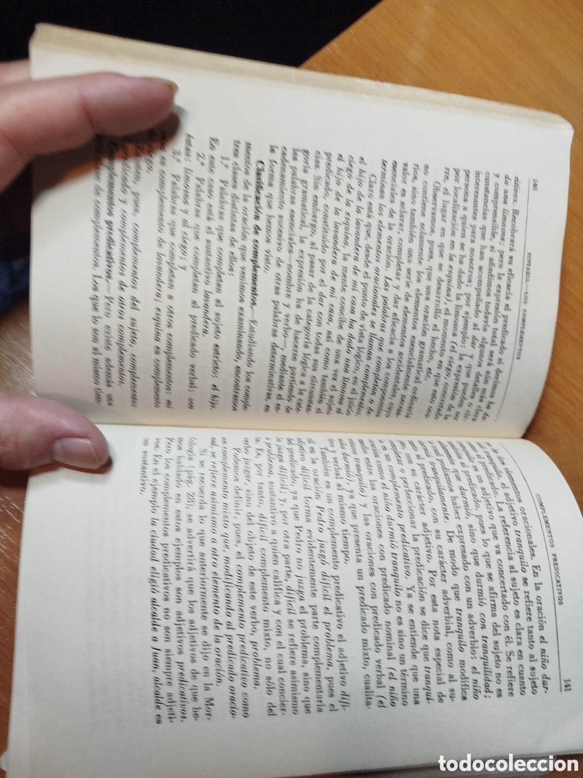 Libros de segunda mano: Manual de gram&aacute;tica espa&ntilde;ola. Rafael seco. Regalo comisi&oacute;n del centenario. - Foto 4