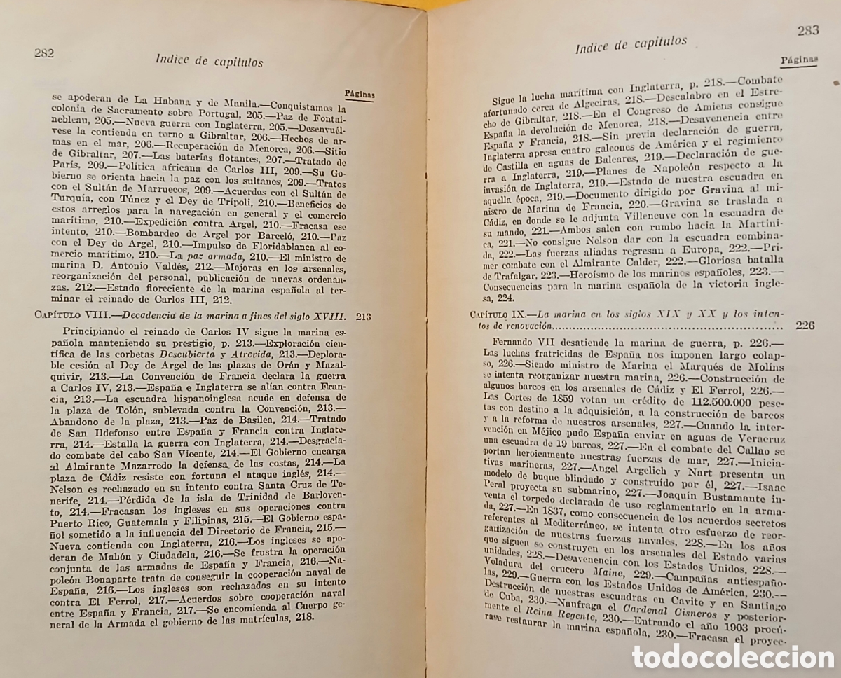 Libros de segunda mano: Historia de la Marina de Guerra Espa&ntilde;ola - Foto 9