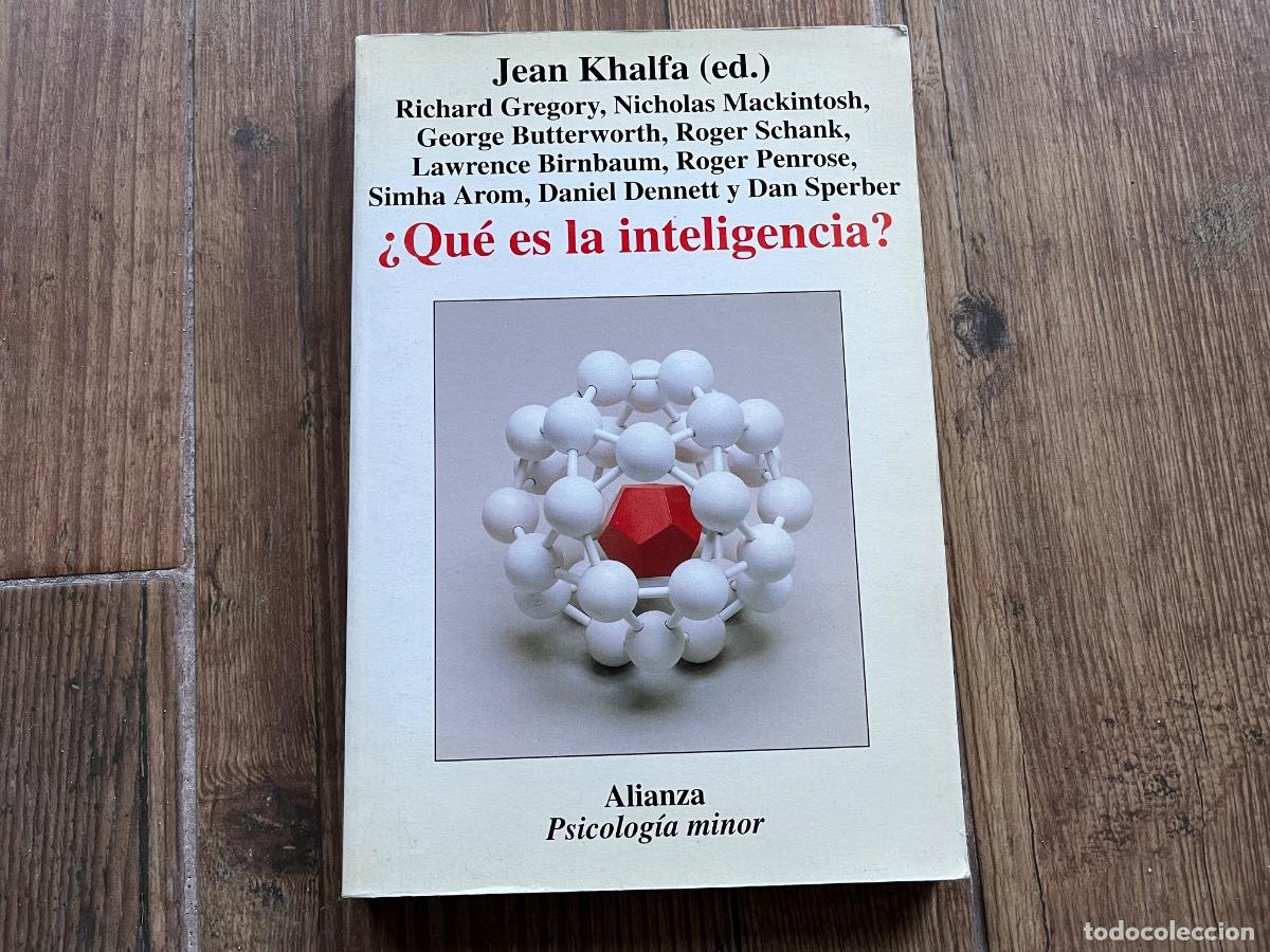 Libros de segunda mano: &iquest;QUE ES LA INTELIGENCIA? JEAN KHALFA - ALIANZA - Foto 1