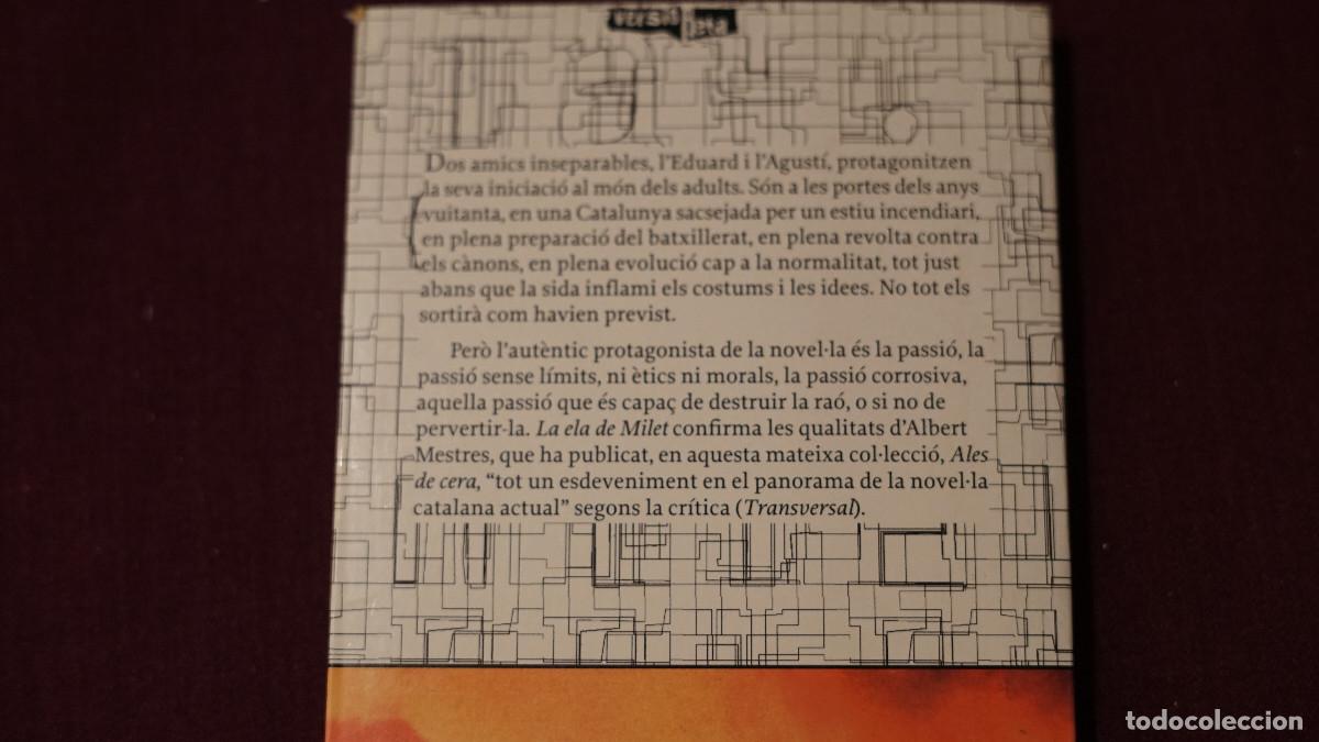 Libros de segunda mano: Abert Mestres - La ela de Milet - Proa 1998 - Foto 3