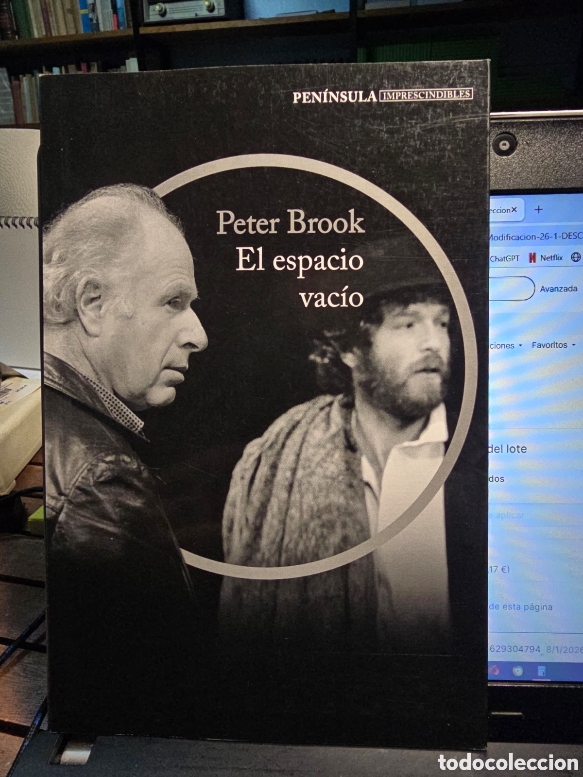 Libros de segunda mano: El espacio vac&iacute;o Peter Brook Editorial PENINSULA 2015 artes visuales y escenograficas - Foto 1