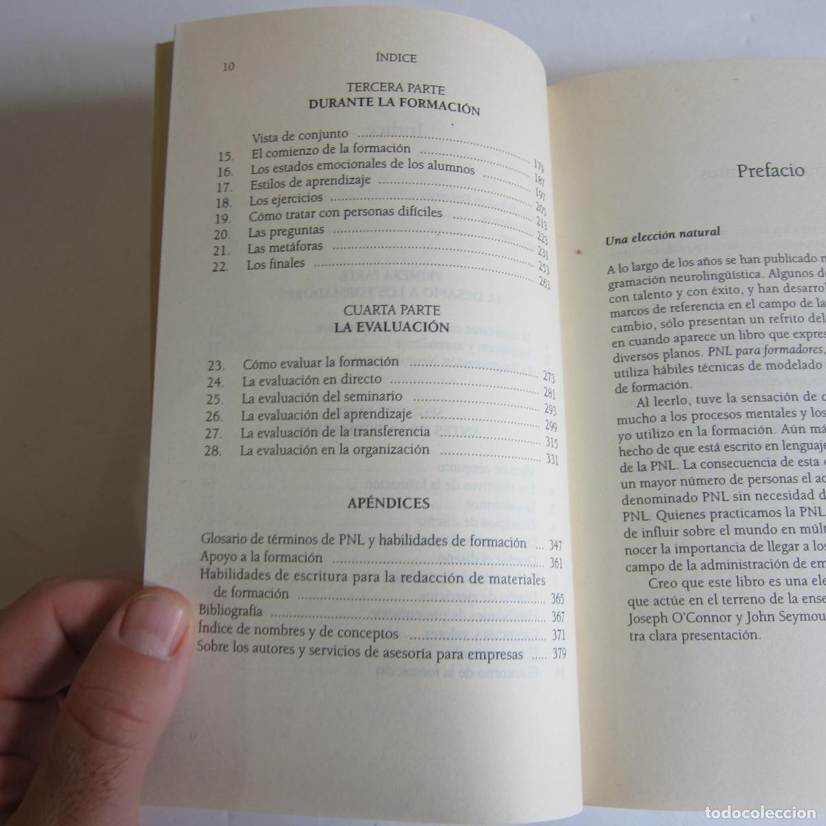 Libros de segunda mano: PNL PARA FORMADORES - JOSEPH O&acute;CONNOR (URANO) MANUAL - Foto 12