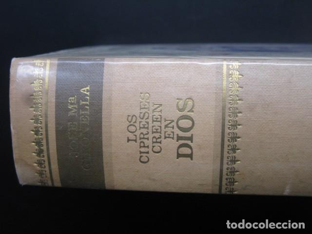 Libros de segunda mano: JOS&Eacute; MAR&Iacute;A GIRONELLA - LOS CIPRESES CREEN EN DIOS - Foto 2