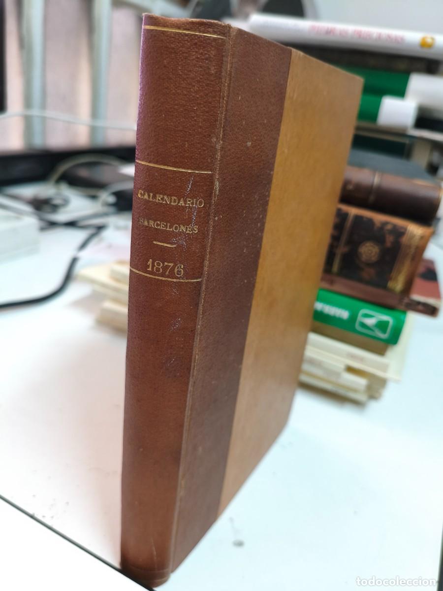 Libros de segunda mano: CALENDARIO BARCELON&Eacute;S. 1876 - Foto 1