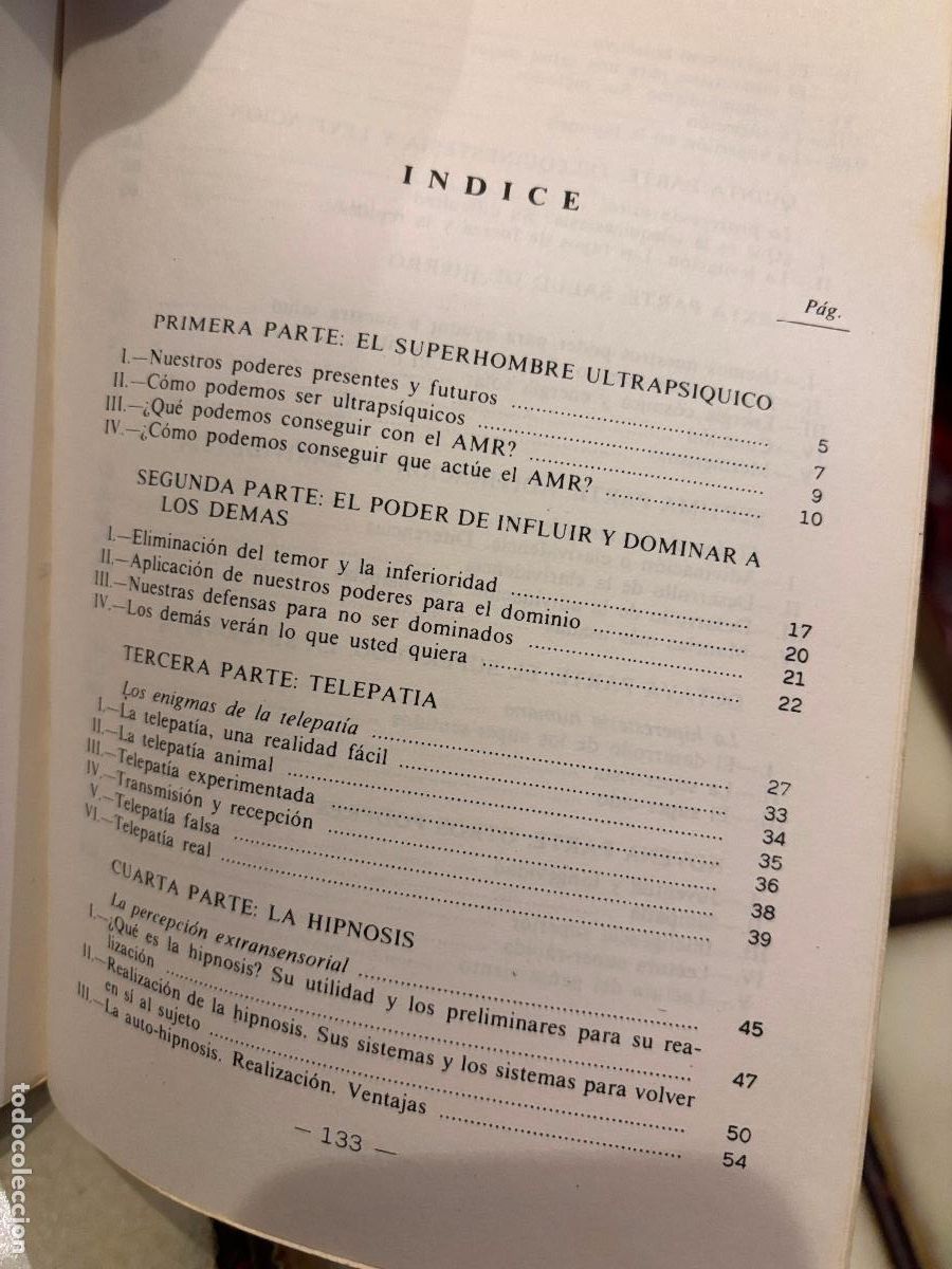 Libros de segunda mano: Poderes ps&iacute;quicos ocultos. - Foto 2