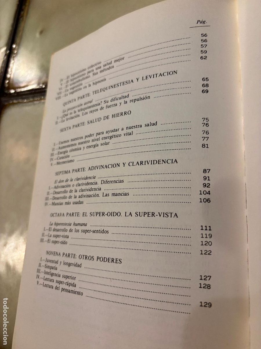 Libros de segunda mano: Poderes ps&iacute;quicos ocultos. - Foto 3