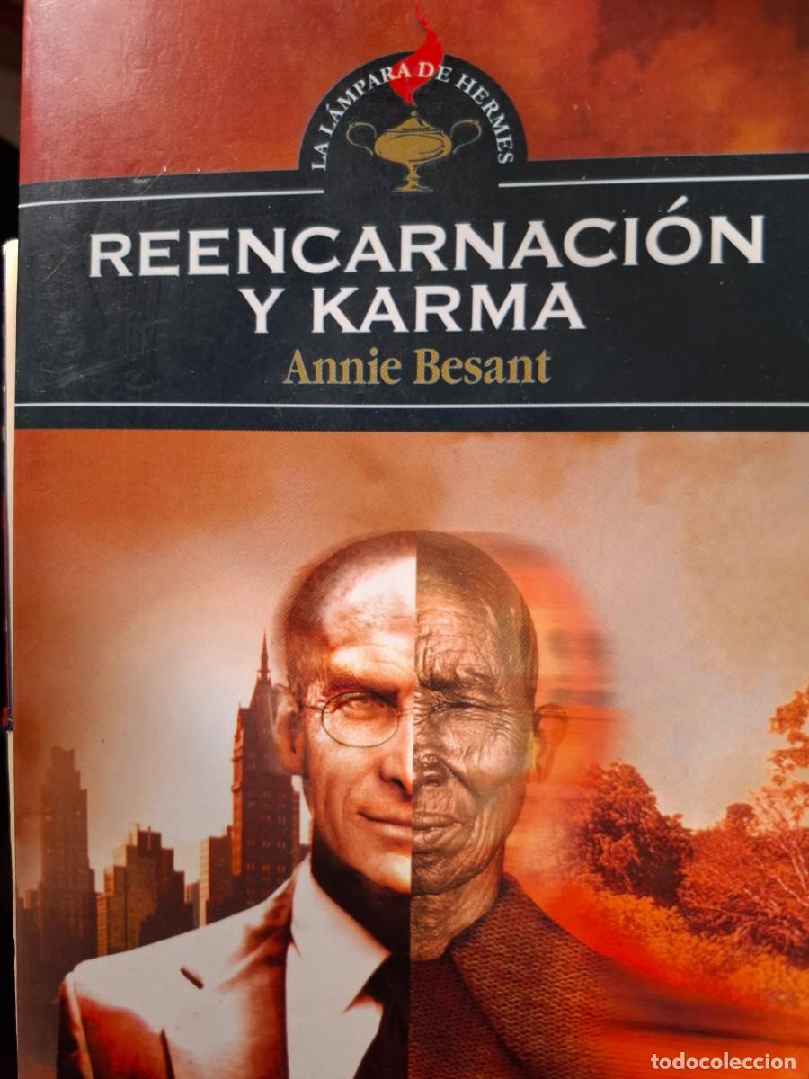 Libros de segunda mano: reencarnaci&oacute;n y karma Annie Besant - Foto 1