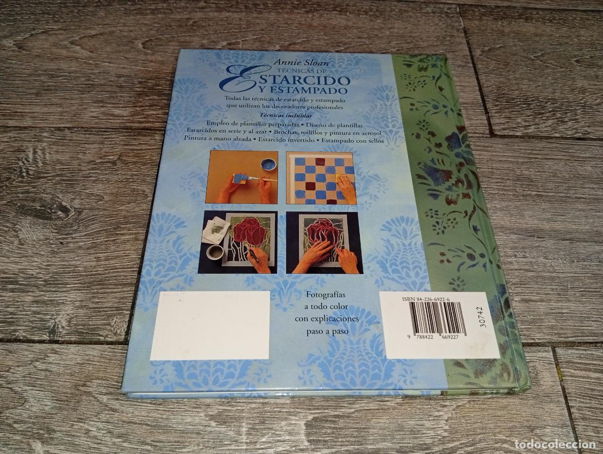 Libros de segunda mano: Tecnicas de Estarcido y Estampado Annie Sloan - Foto 3