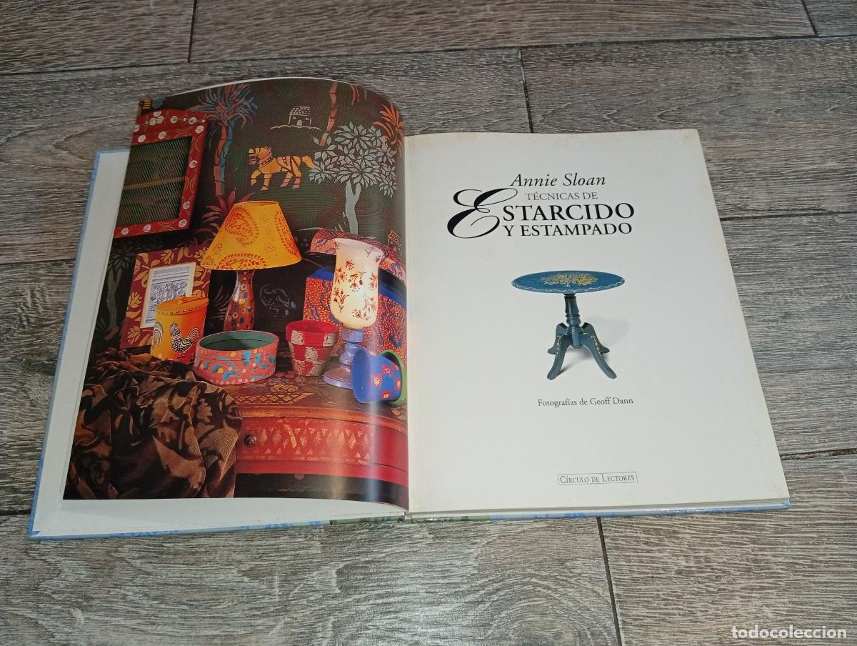 Libros de segunda mano: Tecnicas de Estarcido y Estampado Annie Sloan - Foto 4