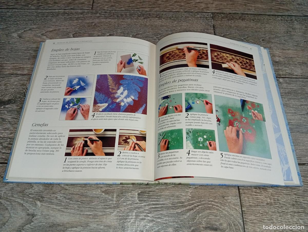 Libros de segunda mano: Tecnicas de Estarcido y Estampado Annie Sloan - Foto 6