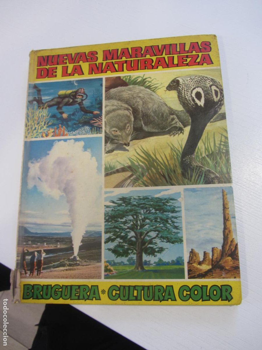 Second hand books: NUEVAS MARAVILLAS DE LA NATURALEZA BRUGUERA CULTURA COLOR ARX66