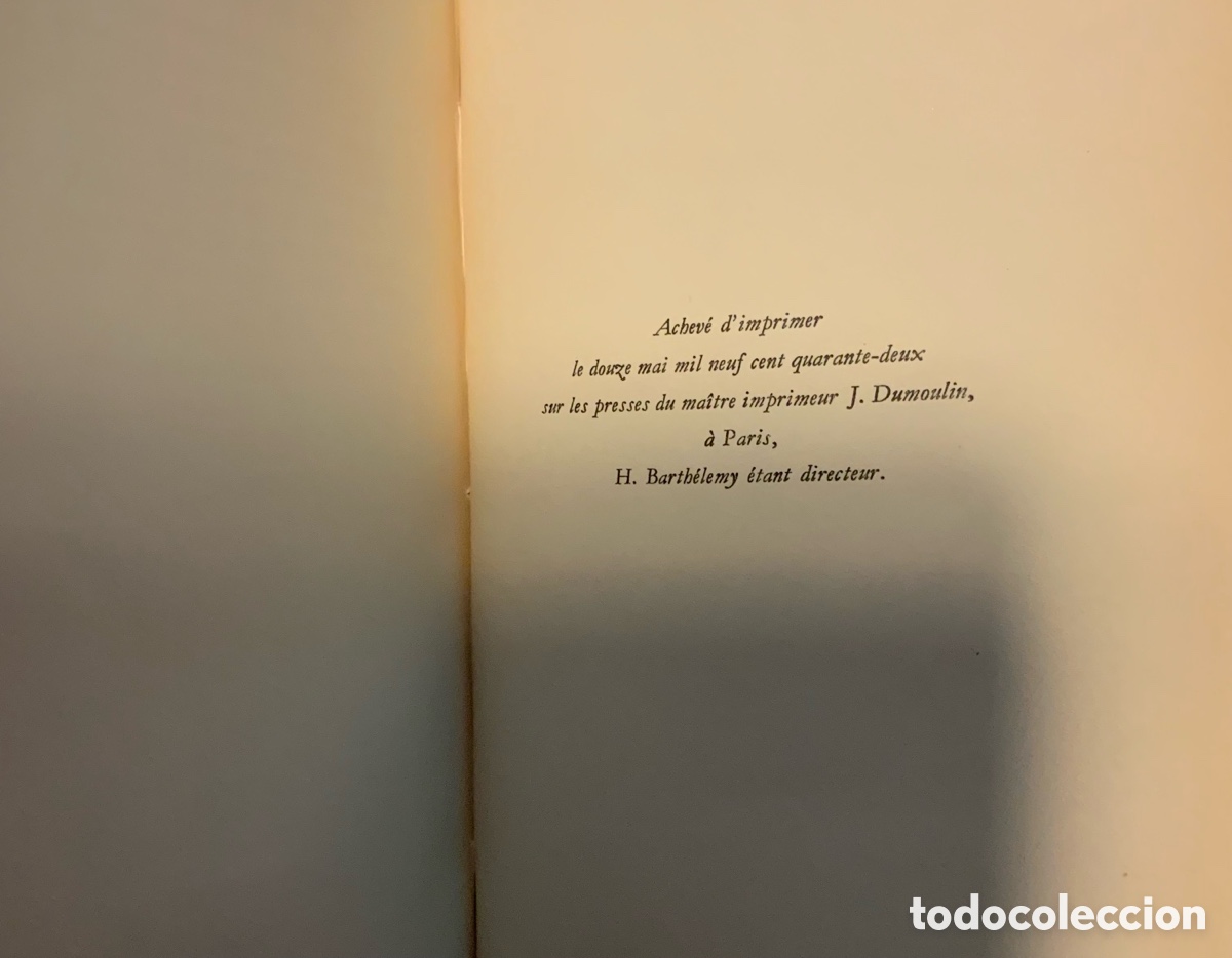 Libros de segunda mano: Colette. De ma fen&ecirc;tre. 1942 - Foto 8